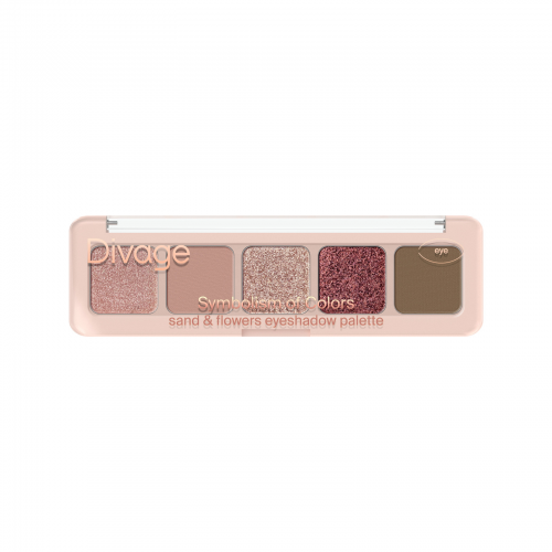 Divage Тени Для Век В Палетке S&F Palette Symbolism Of Colors Sand&flowers